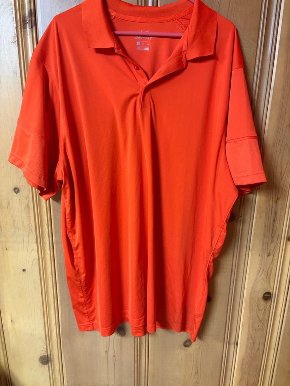 Nike Dri-FIT Men’s Orange Performance Polo Shirt